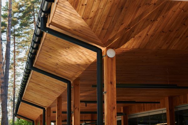 Porch Gutter Installation in Baytown