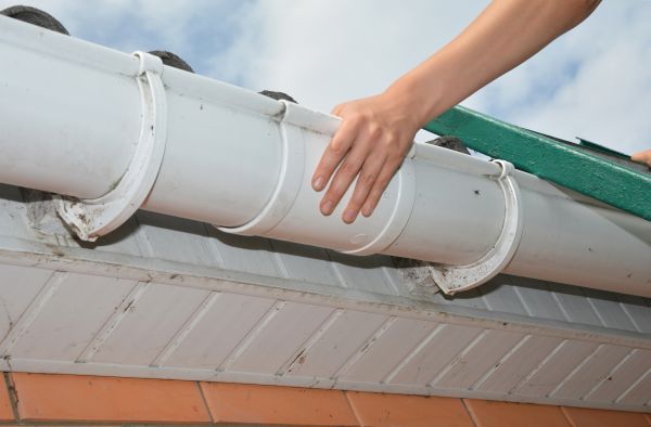Barn Gutter Installation in Baytown