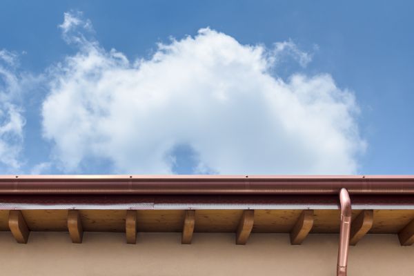 Copper Gutter Installation in Baytown