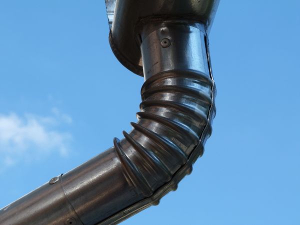 Metal Downspout Installation in Baytown