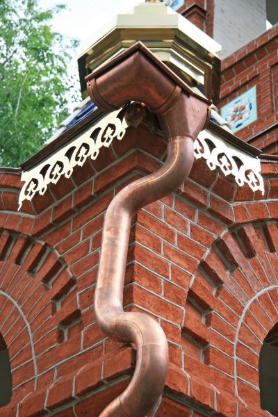 Church Downspout Installation in Baytown