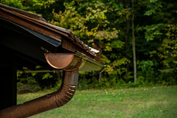 Copper Gutter Service in Baytown